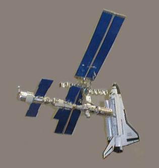 国際宇宙ステーション(2001年4月25日) 国際宇宙ステーション(2001年4月25日)