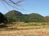 小井波から見る夫婦山