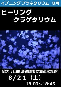 イブニングプラネタリウム「ヒーリングクラゲタリウム」