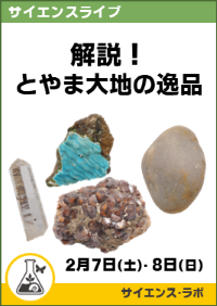 サイエンスライブ「解説!富山のすごい石」